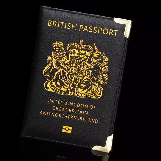 British Passport cover New British Passport Holder Travel Case Protector